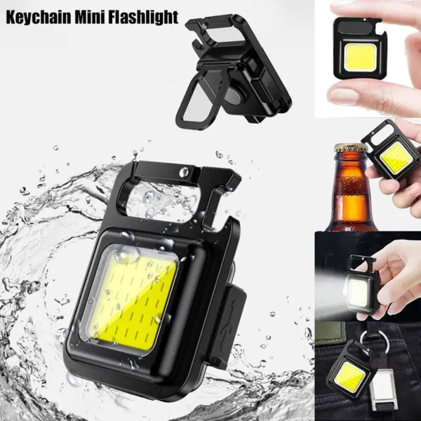 COB Keychain Flashlight